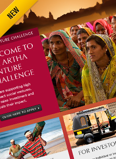 Artha Venture Challenge Website Design